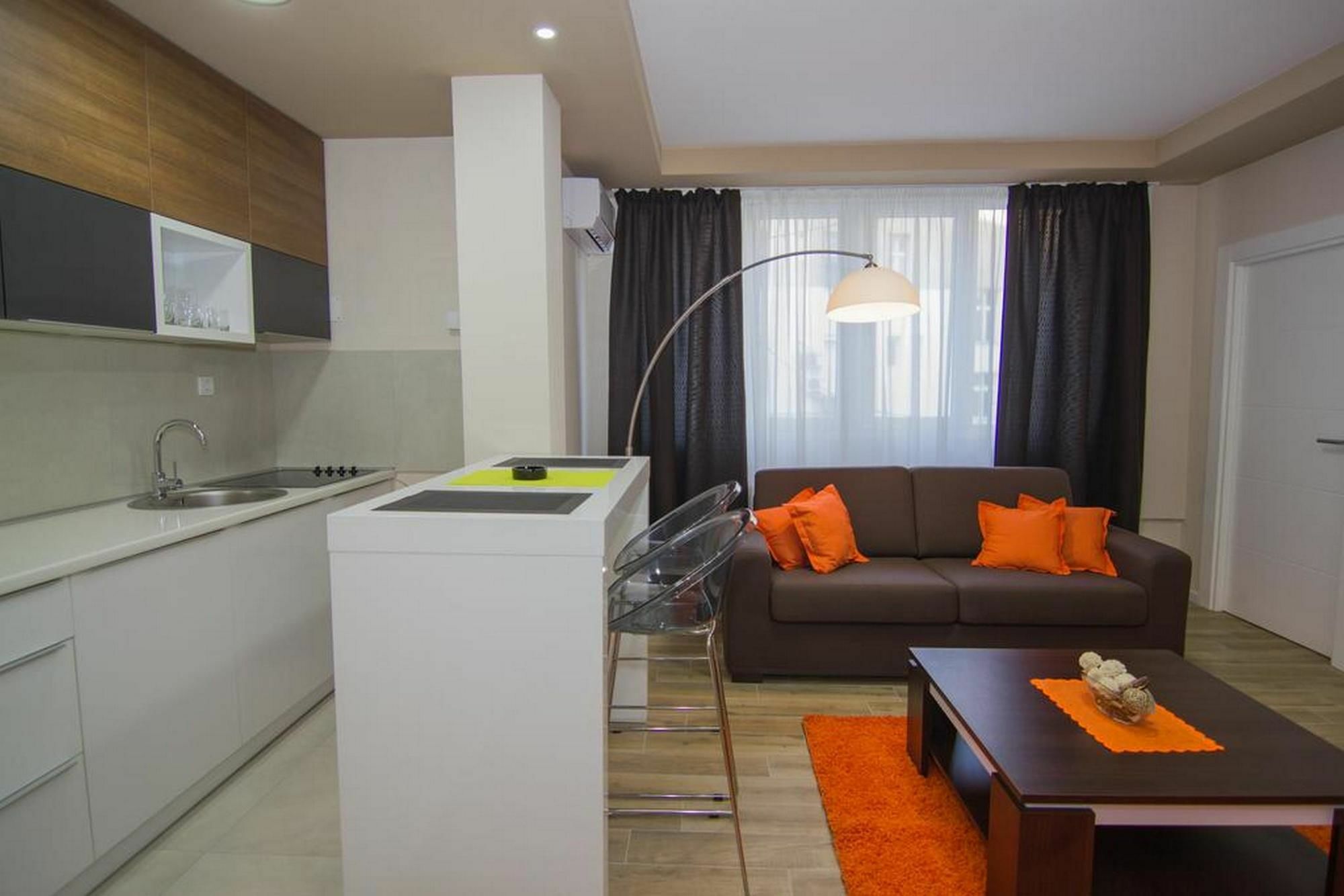 Apartamento Bridge Apart Belgrado Exterior foto